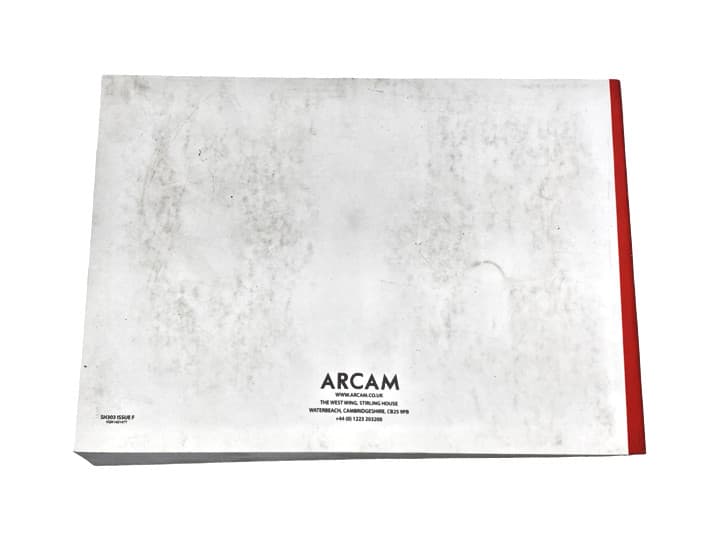 ARCAM HDA Receiver Surround Amplifiers Manual AV40/AVR30/AVR20/AVR10 - USED READ 2