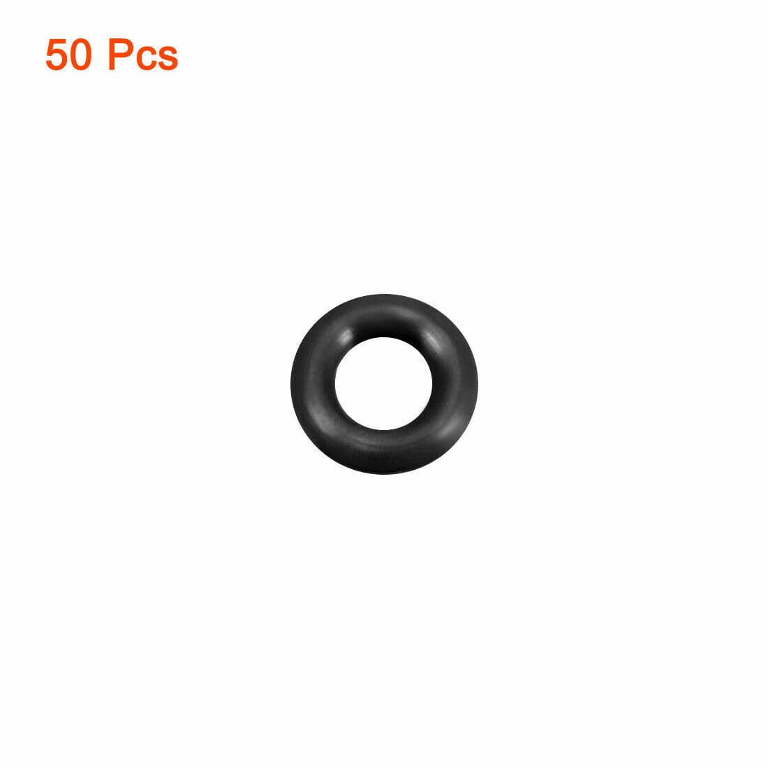 O-Rings Nitrile Rubber 2mm x 5mm x 1.5mm Seal Rings Sealing Gasket 50pcs ✦KD 3
