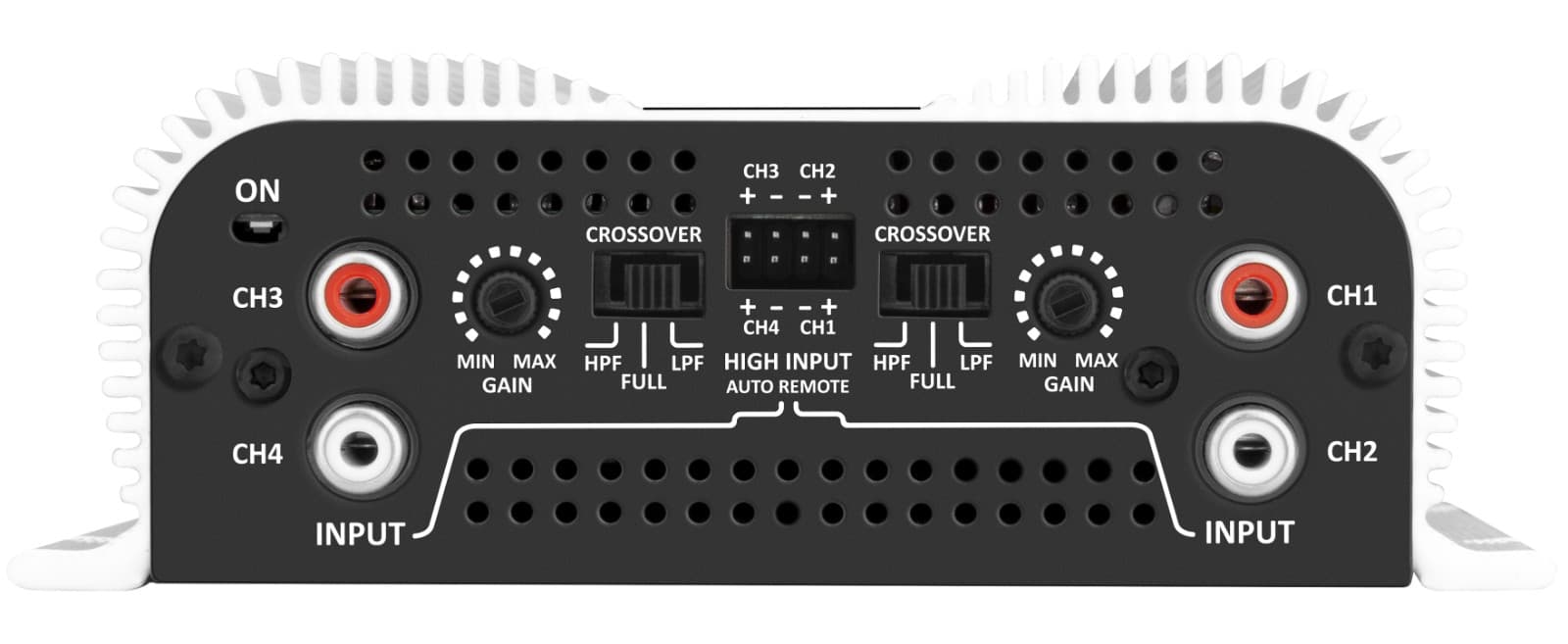 Taramps TS 1200x4 Car Audio Amplifier 1200W RMS 2 Ohms 4 Channels - Class D 6