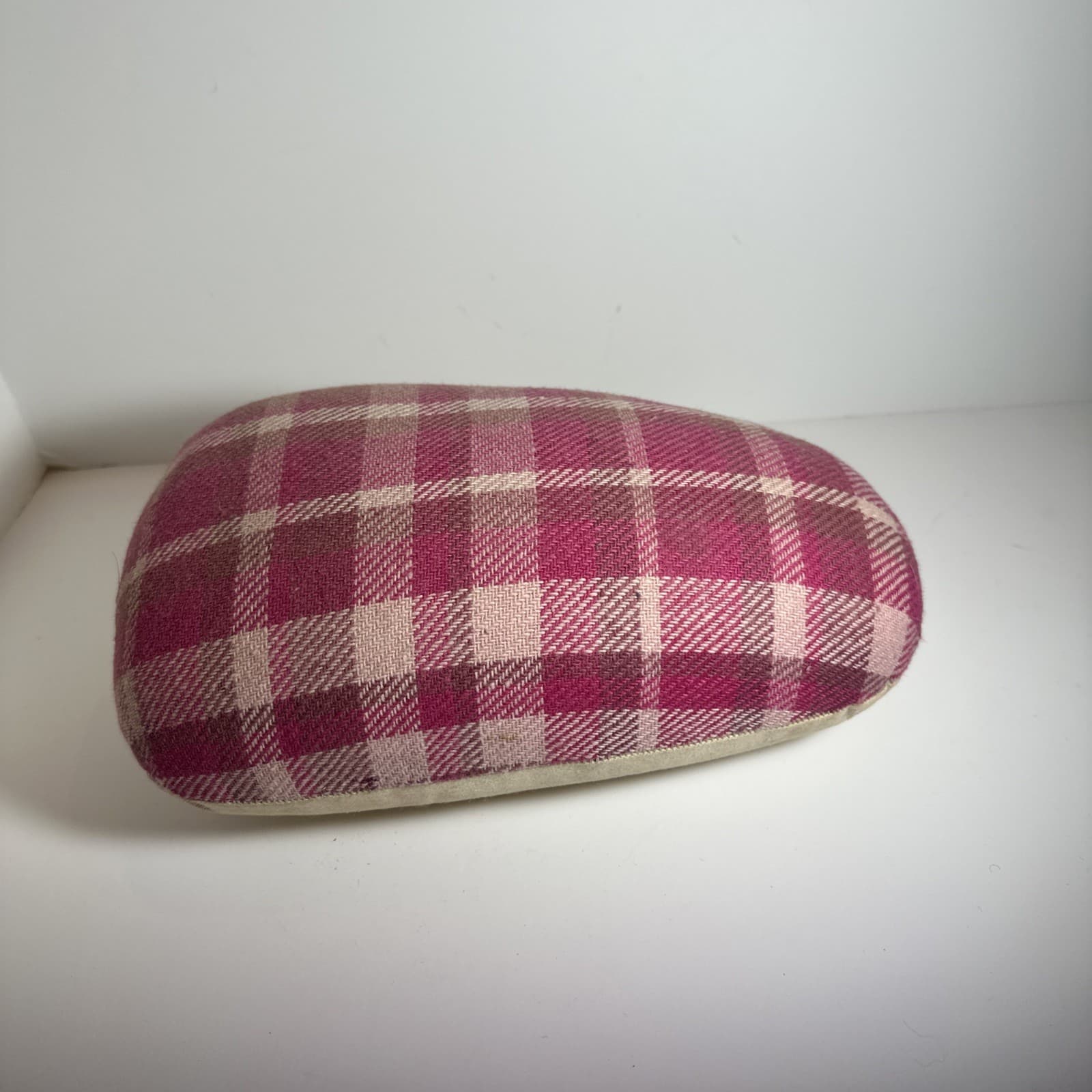 Vintage Singer Tailor's Ham Plaid  Pressing Dressmaking Ironing Shaping Sewing  3