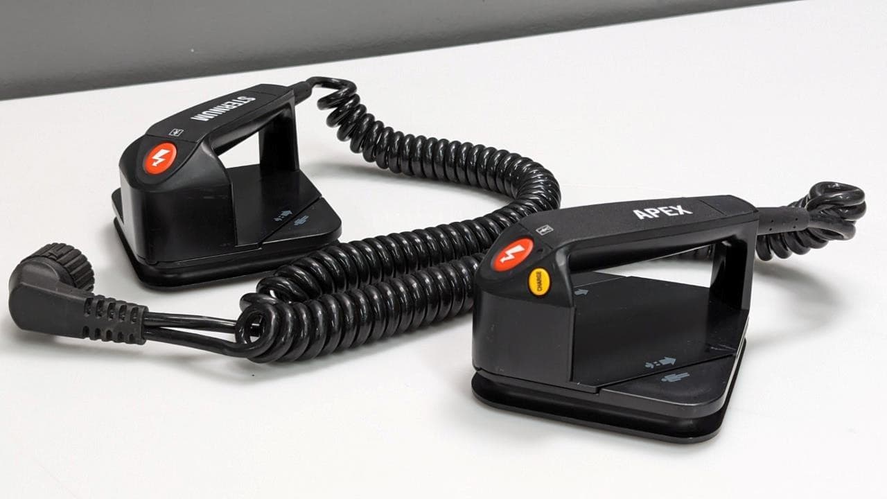 Physio-Control Lifepak 20 Biphasic 3 Lead ECG Pacing Analyze PADDLES battery 5