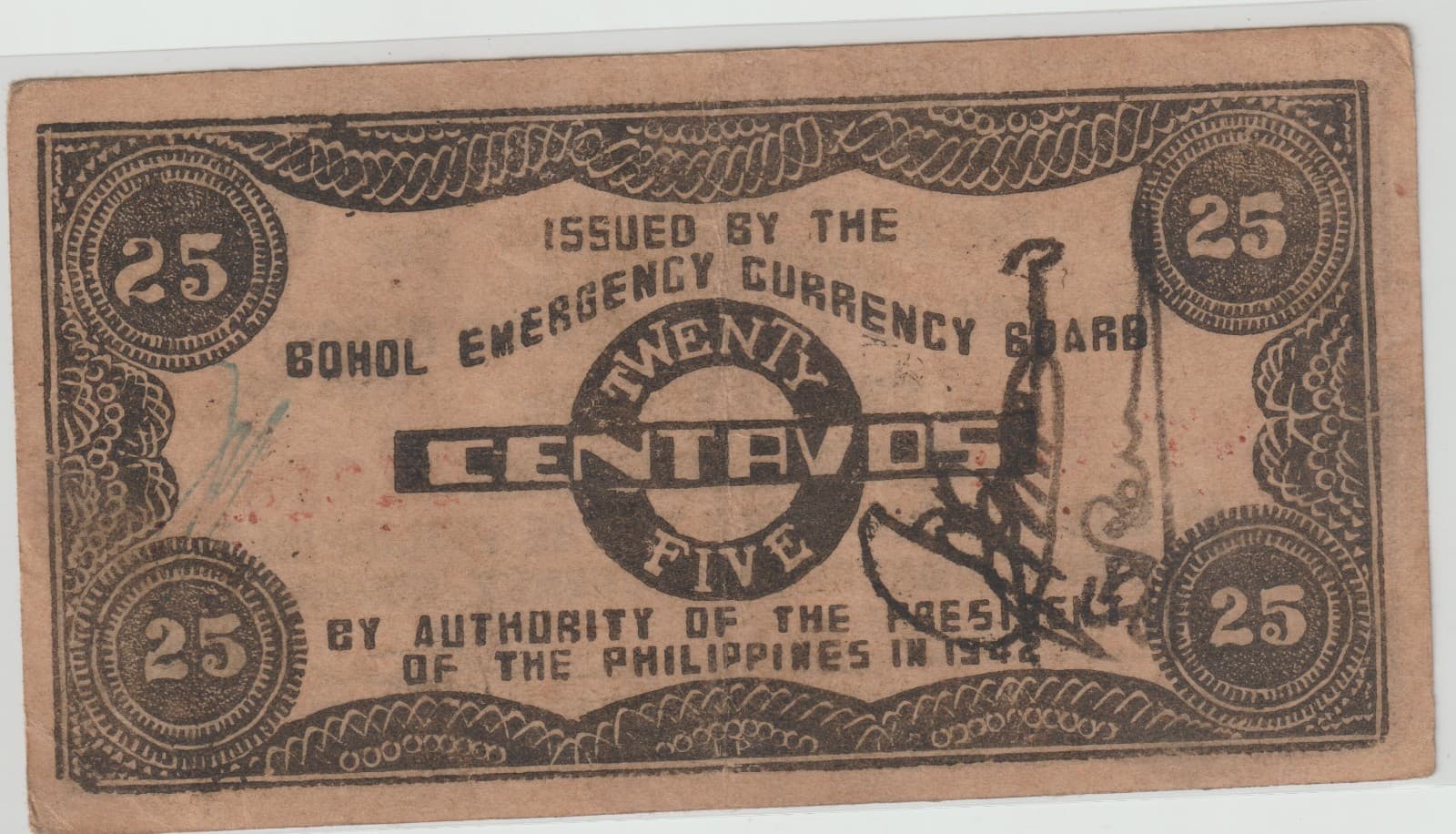 WWII Japan Japanese Occupation Invasion 1942 GUERRILLA War Collection Money D18 2