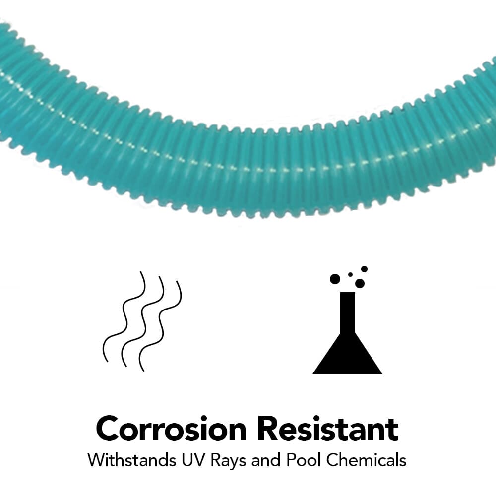 Puri Tech Pool Cleaner Hose Kreepy Krauly Barracuda G3 G4 1.5in x 48ft Aqua 8 pk 4