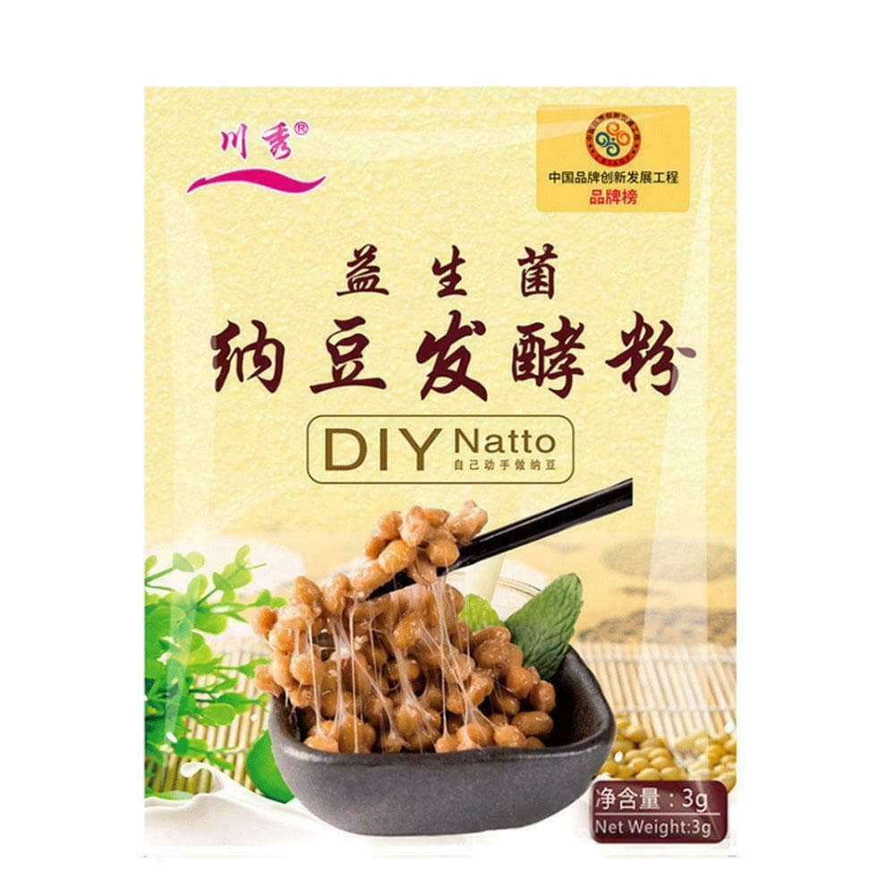 100% Soybean Natto Fermented Powder Freeze-Dried Fermented Food Hot B4 жа { Z8F3 2