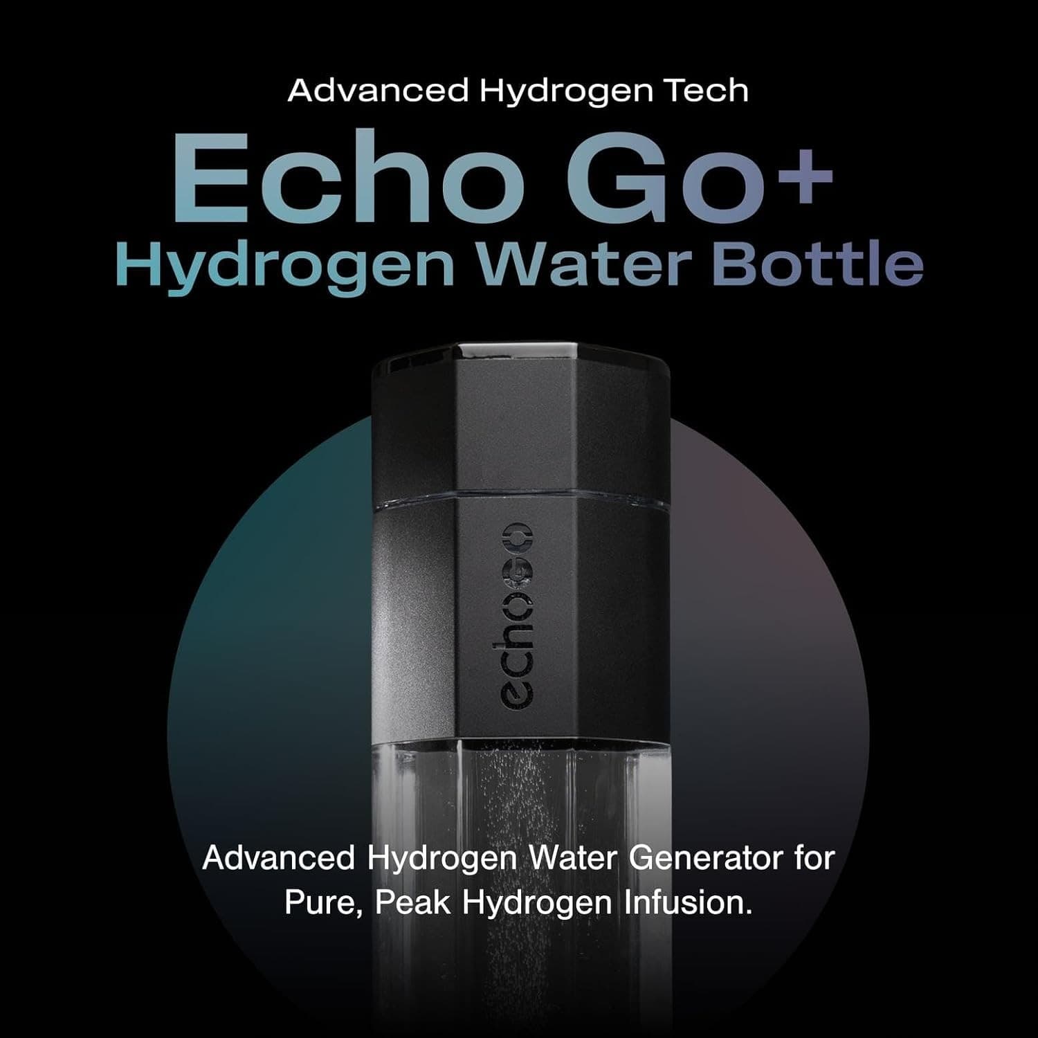 ECHO Go+ Hydrogen Water Bottle - Hydrogen Infusion Technology *NEW* 3