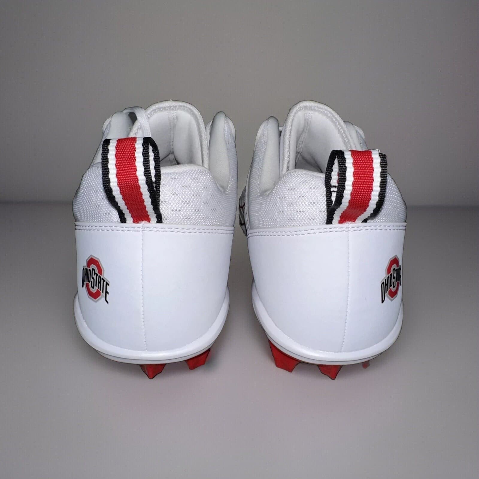 Nike Alpha Menace Pro 2 Low Football Cleats Ohio State White DO6374-105 Sz 16 3
