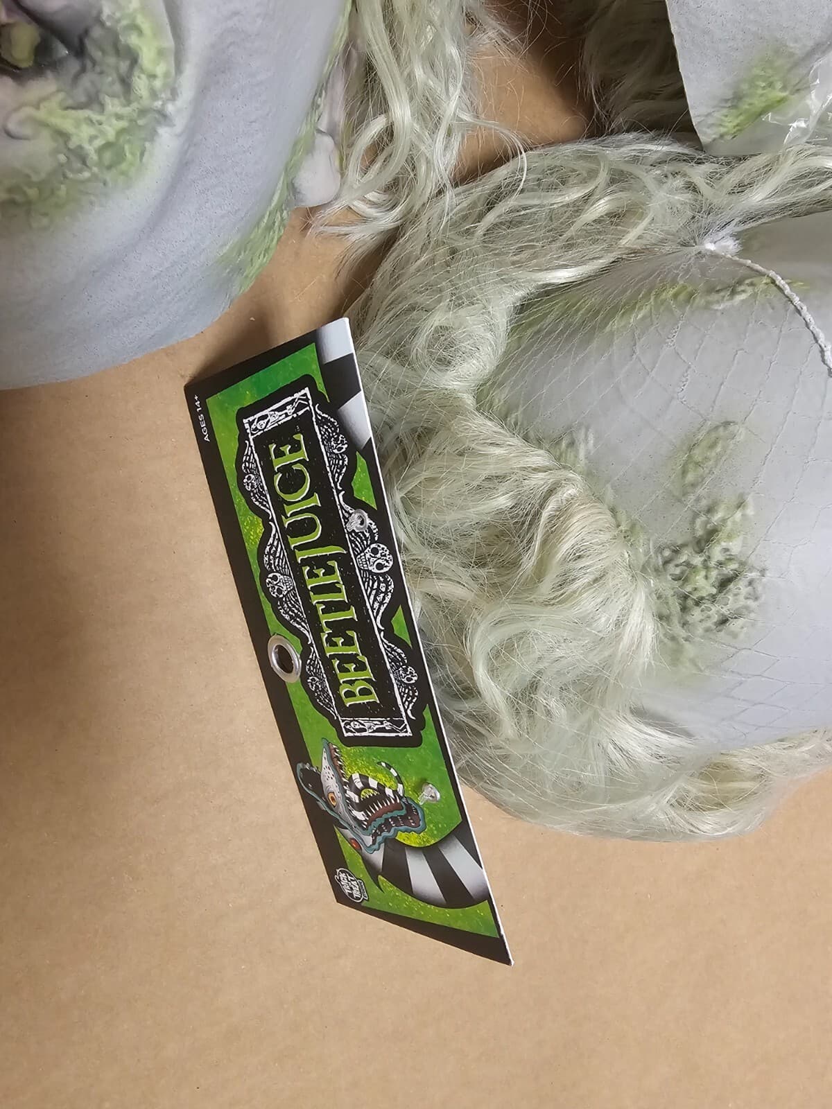 Quantity 1 - NEW Beetlejuice Deluxe Injection Mask  Trick or Treat Studios 3