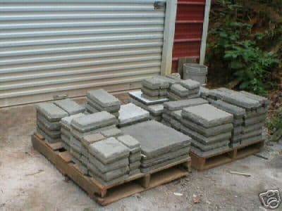 29 CONCRETE MOLDS MAKE 1000s OF PAVERS, STEPPING STONES - USA MADE NEXT DAY SHIP 6