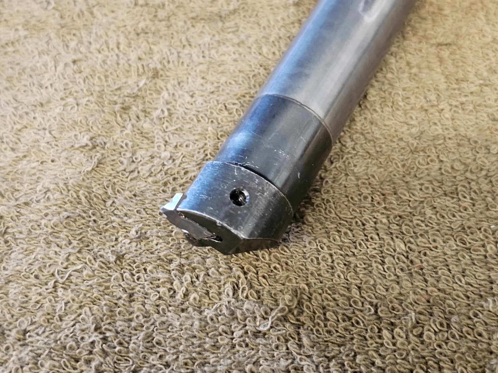 Kennametal 3/4 Boring Bar E12NER Turning 10" OAL Shank Indexable Carbide Coolant 4