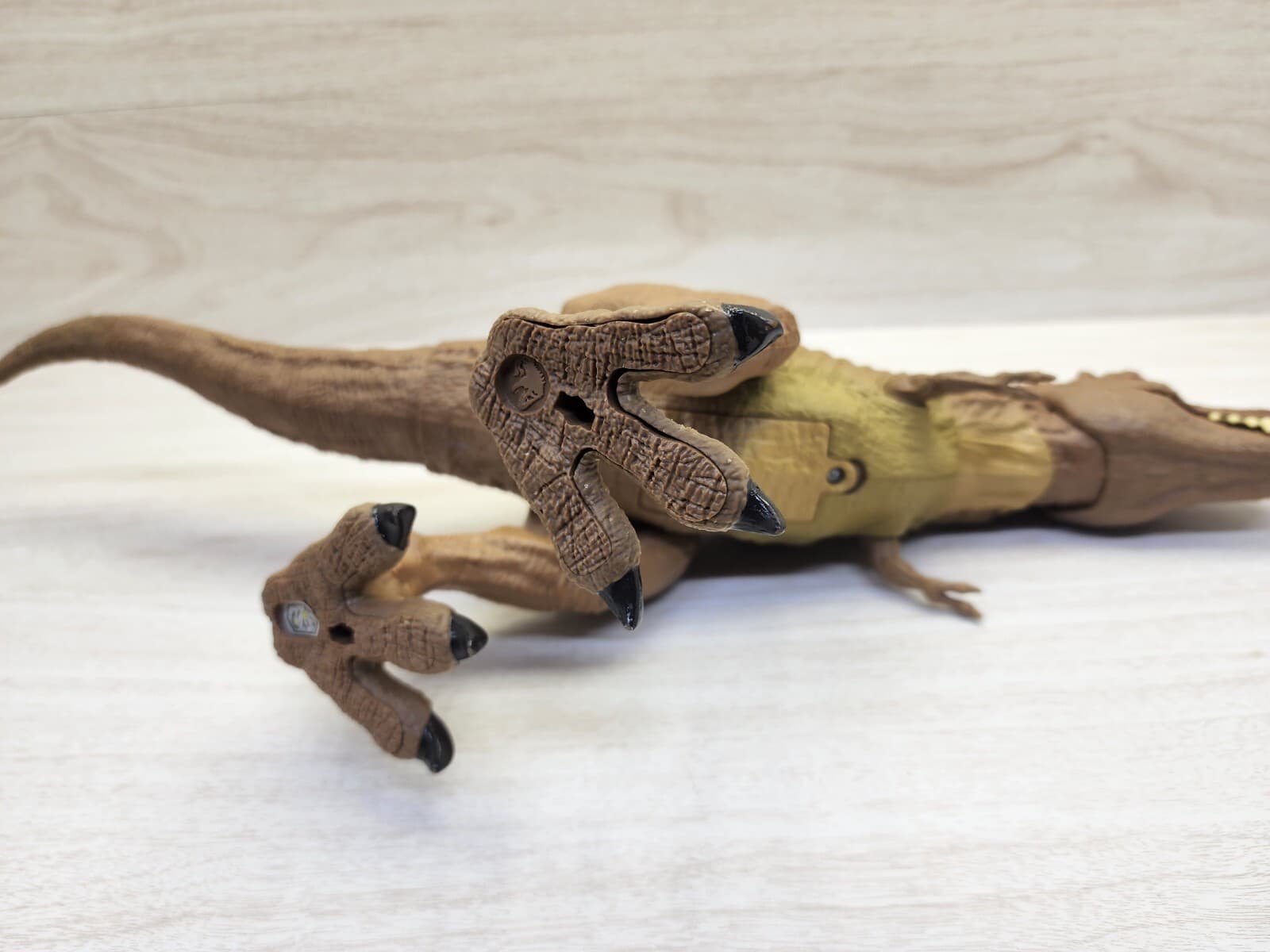 Jurassic World Epic Roarin Tyranoosaurus Rex Triceratops Dinosaur Lot Mattel 5