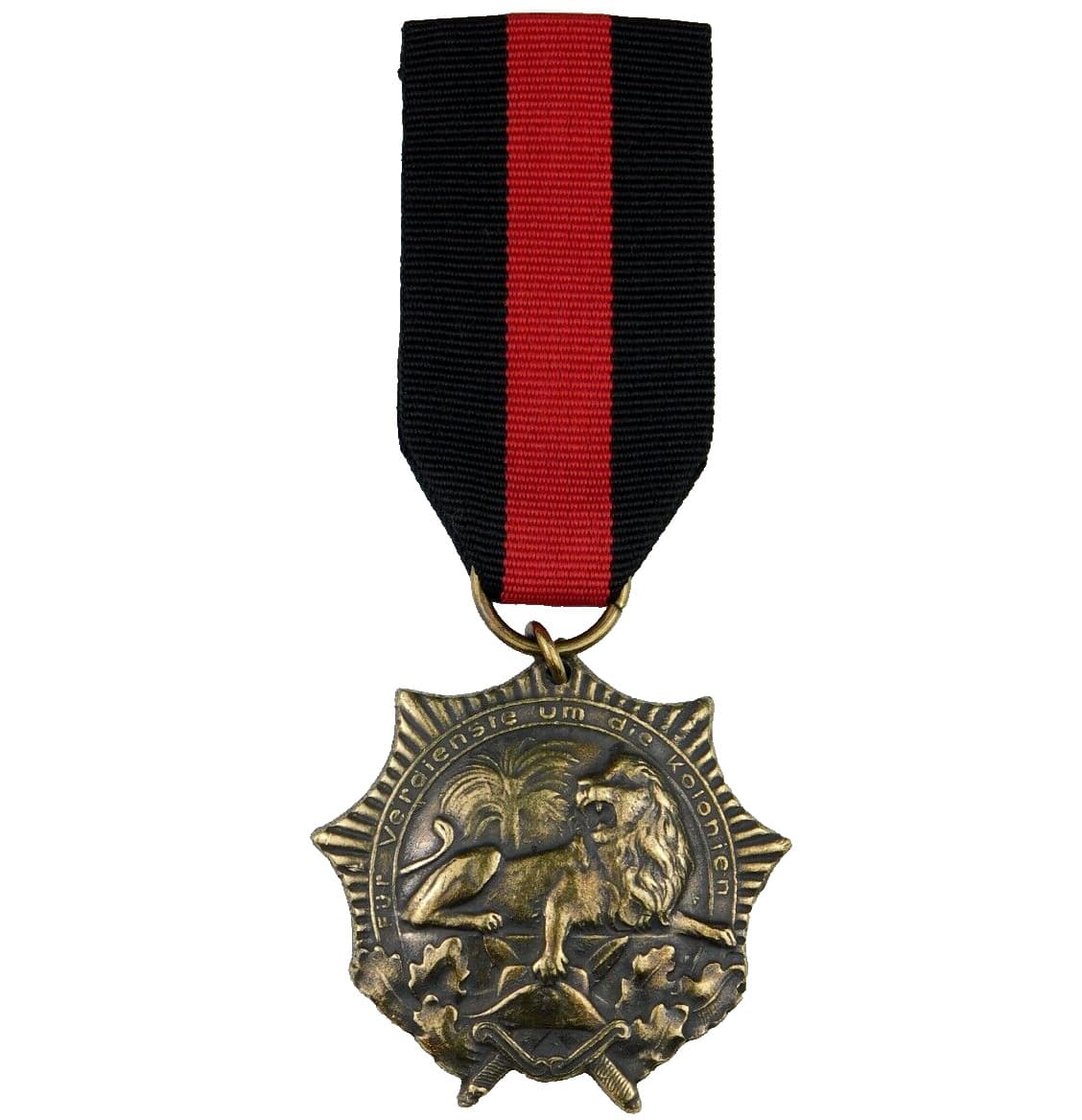 4184 WW1 GERMAN SOUTH WEST AFRICA MEDAL ANGOLA NAMIBIA LION ORDER ORDERN 1922