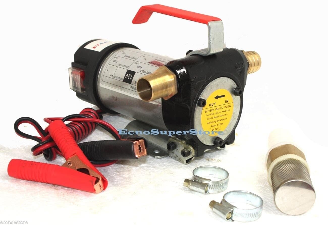 12v DC 10.5 gpm Fuel Oil Transfer Pump Diesel Kerosene Biodiesel 12 volt Pumps 2
