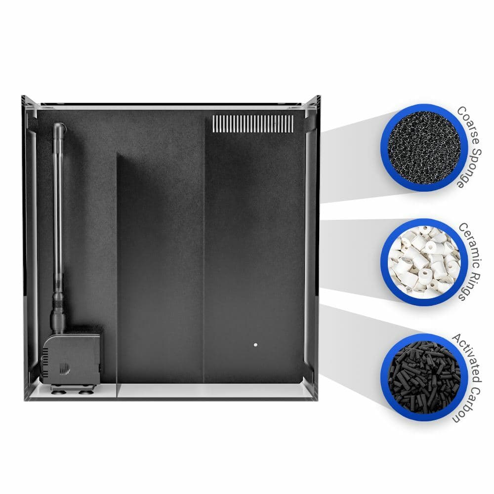 10 Gallon Nano RL Rimless Aquarium (Tank Only) - JBJ 3