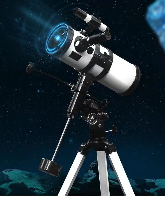 Astronomical telescope 1000x 114mm Reflector Professional EQ US 4