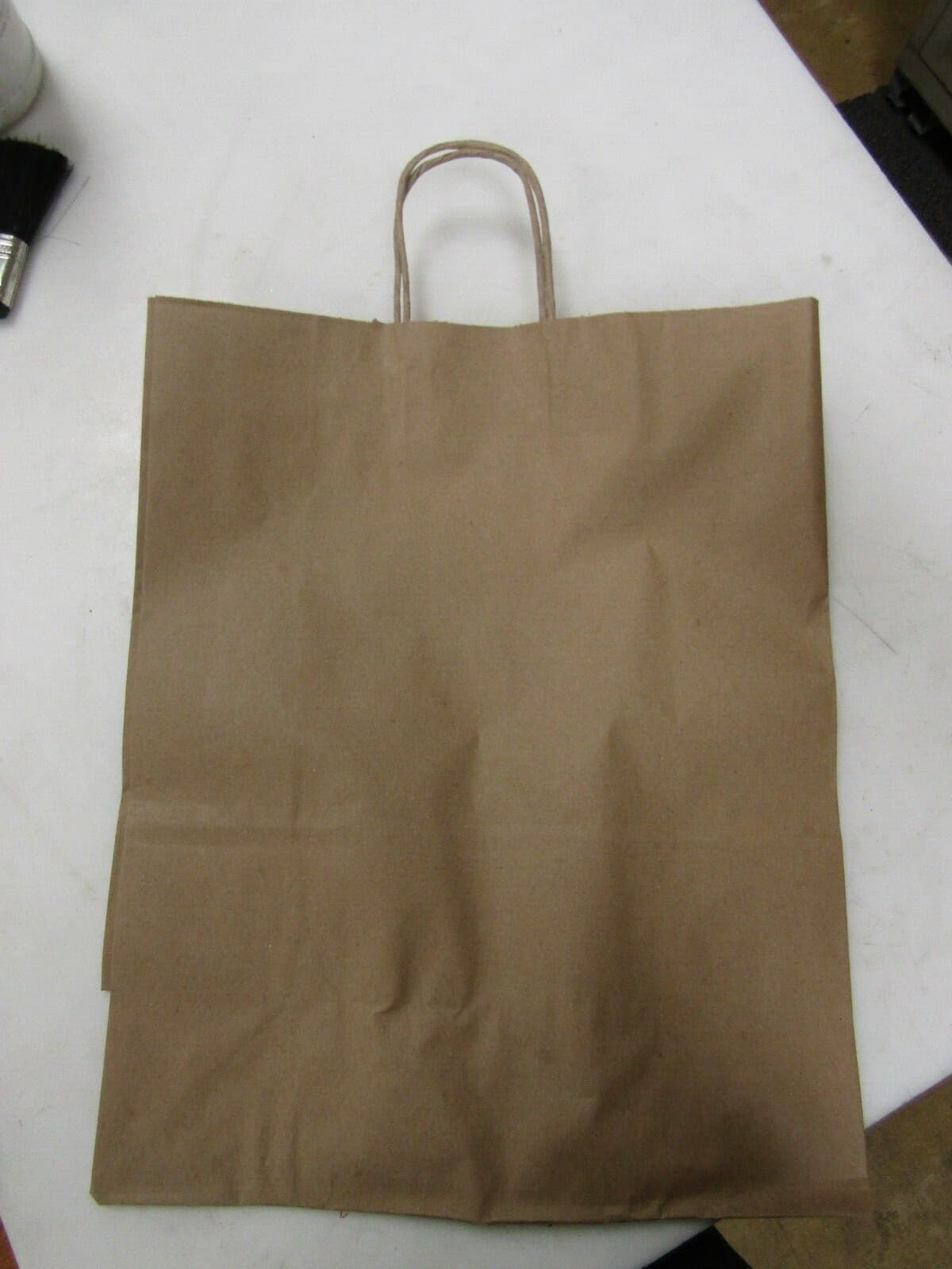💥250) KRAFT BROWN PAPER SHOPPING BAG 87127 13 X 6 X 15.75
