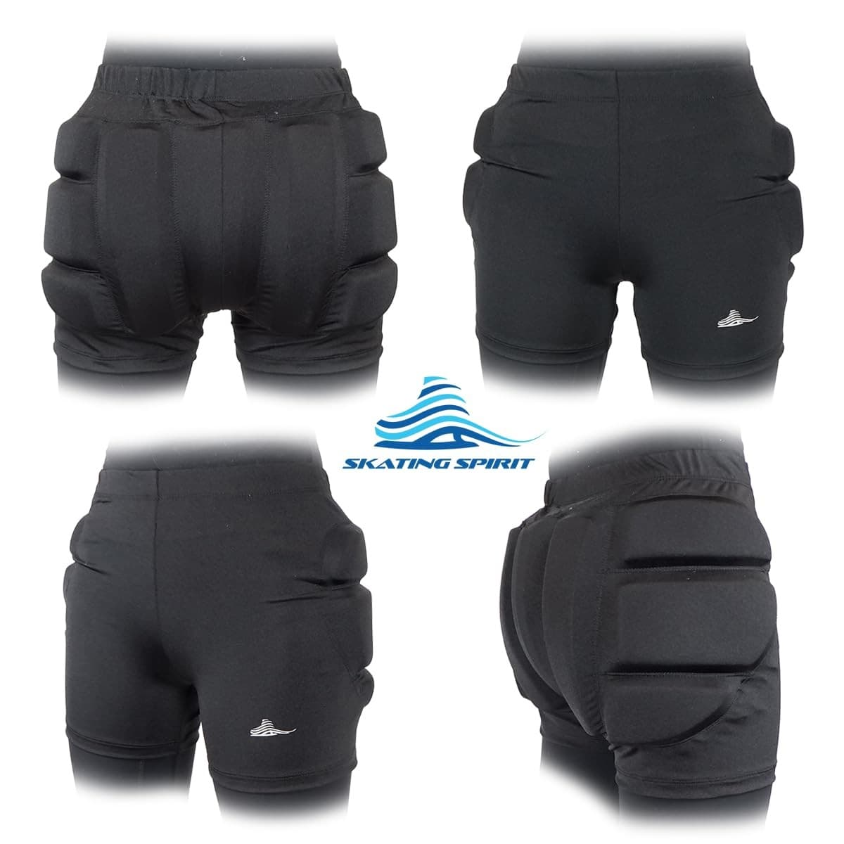 Skating Shorts Padded Body Protector Crash Pants Tailbone Hip Skate Ski Snowb... 4
