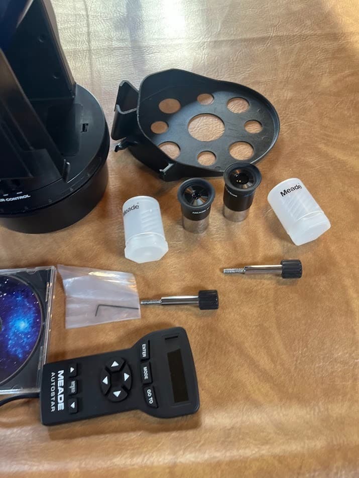 Meade ETX-70AT Digital Telescope Autostar Computer Controller MA9 Tested Works 3