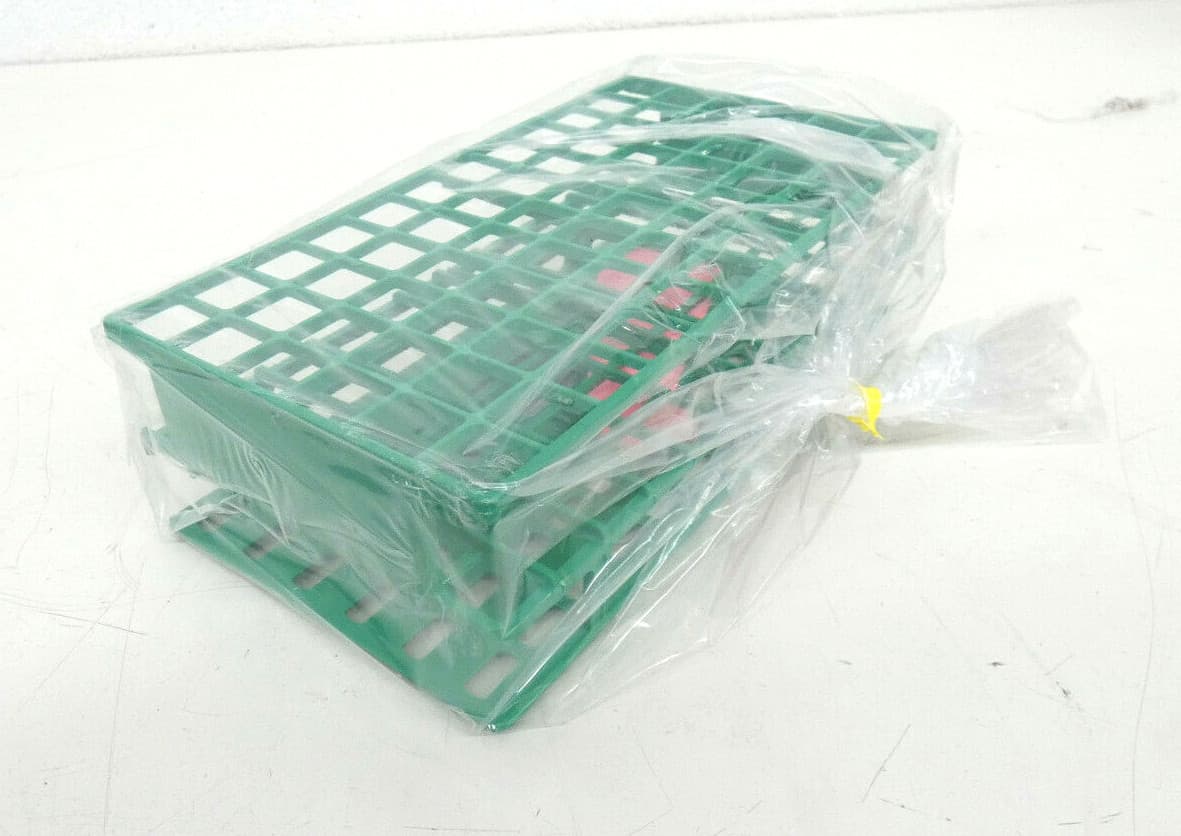 Case of 8 Thermo Scientific 5976-0416 Nalgene Unwire PP Test Tube Rack, 16mm  4