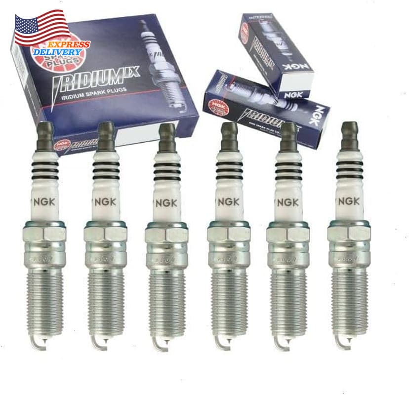6 Pc NGK Iridium IX Spark Plugs Compatible with Ford F-150 3.5L V6 2011-2019