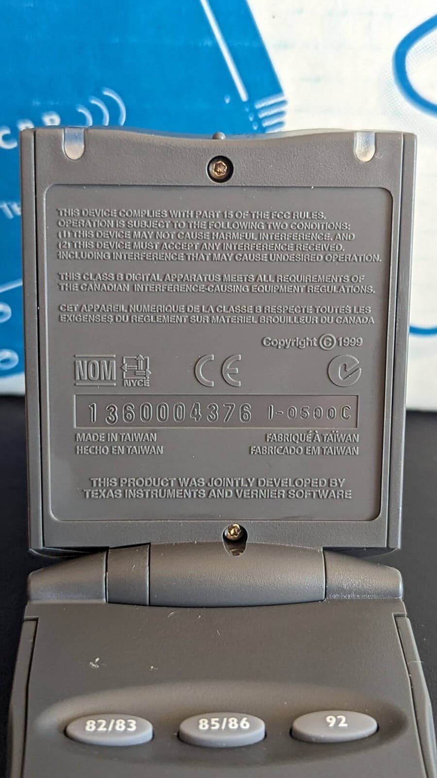 Texas Instruments TI Calculator Based Ranber CBR Accessory Data Collection Kit 4