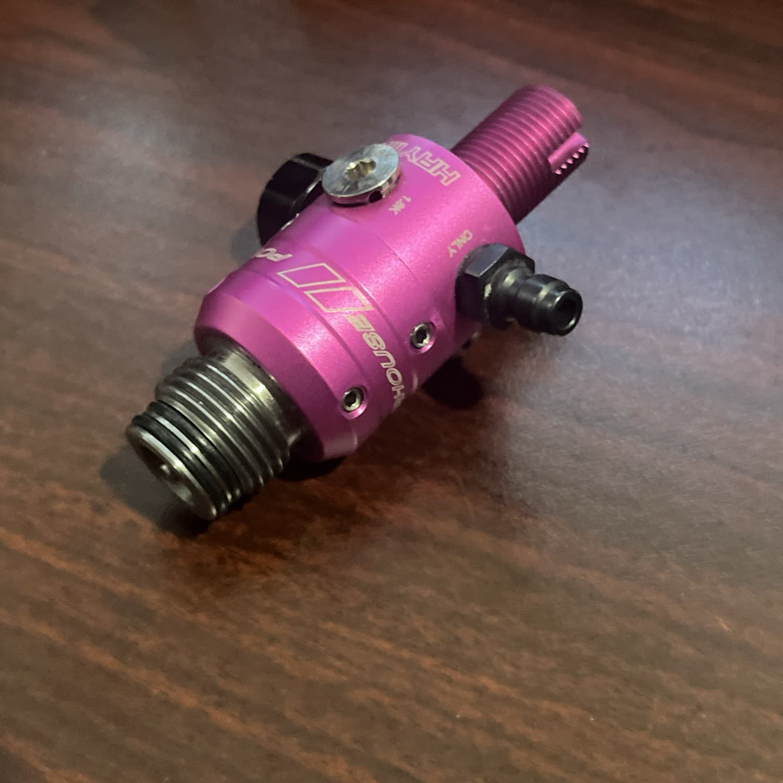Powerhouse Haymaker Paintball Airsoft 4500 PSI Regulator Bright Dip Pink 4