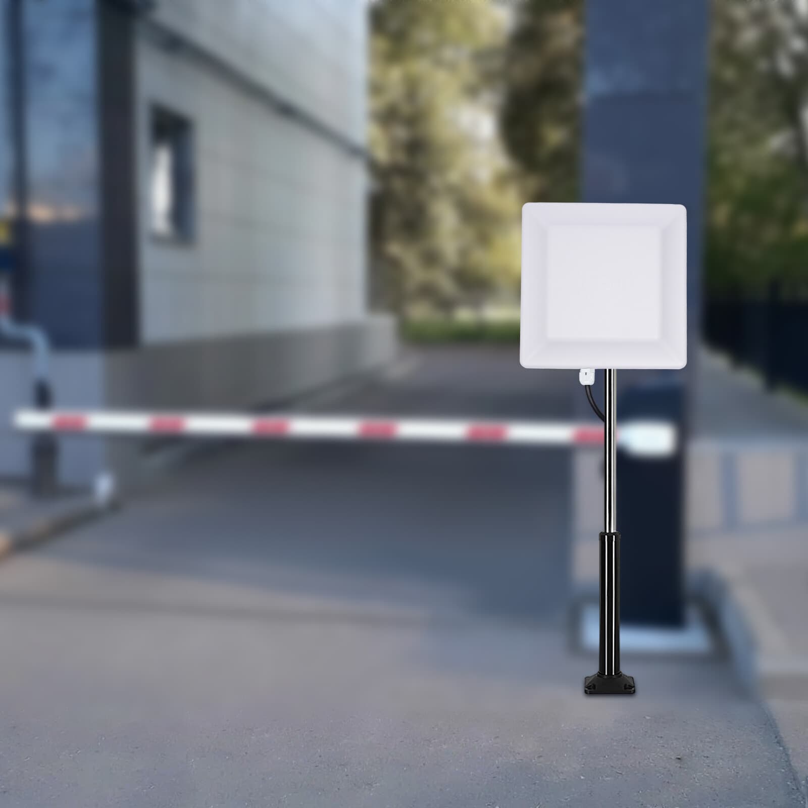 UHF RFID Long Range Card Reader Integrated Reader Parking System Access Control 5