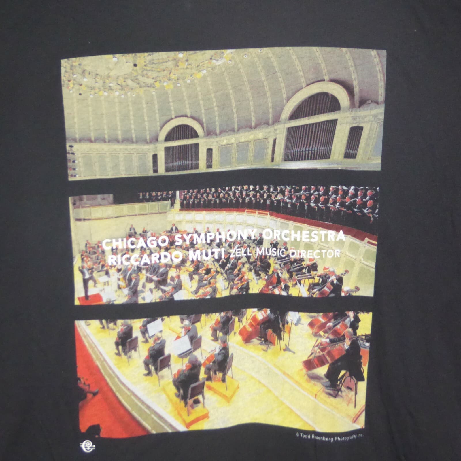 NWT CHICAGO SYMPHONY ORCHESTRA Riccardo Muti Zelll Music Director New T Shirt 3