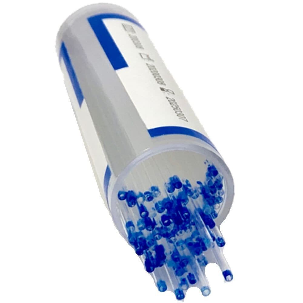 Glass Capillary Tube, Plain, Blue, Karter Scientific 403Y1 (Pack of 5000)