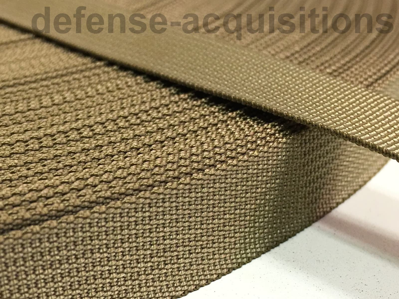 MilSpec Military Webbing 3/4 INCH MIL-W-17337 C2 COYOTE Per Yard 2