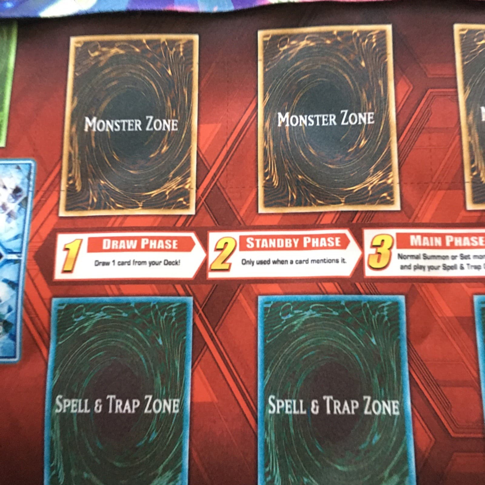 YUGIOH BATTLE PACK 3 MONSTER LEAGUE HERALD HALF MAT PLAYMAT! + 2 More Mats! 6
