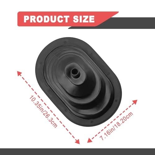 Manual Transmission Gear Shifter Boot Cover, Shifter Cover Compatible with JP  6