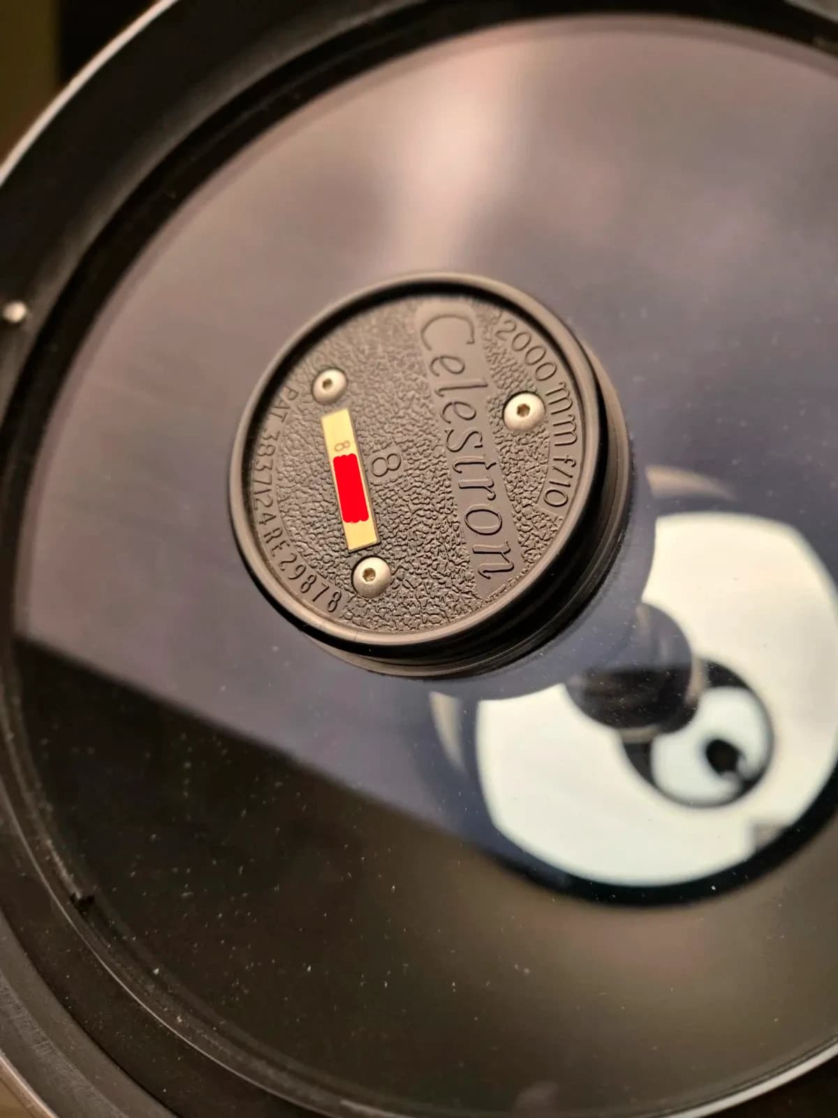 Celestron c8 telescope vintage Orange 2000mm with extra lenses & accessories 3