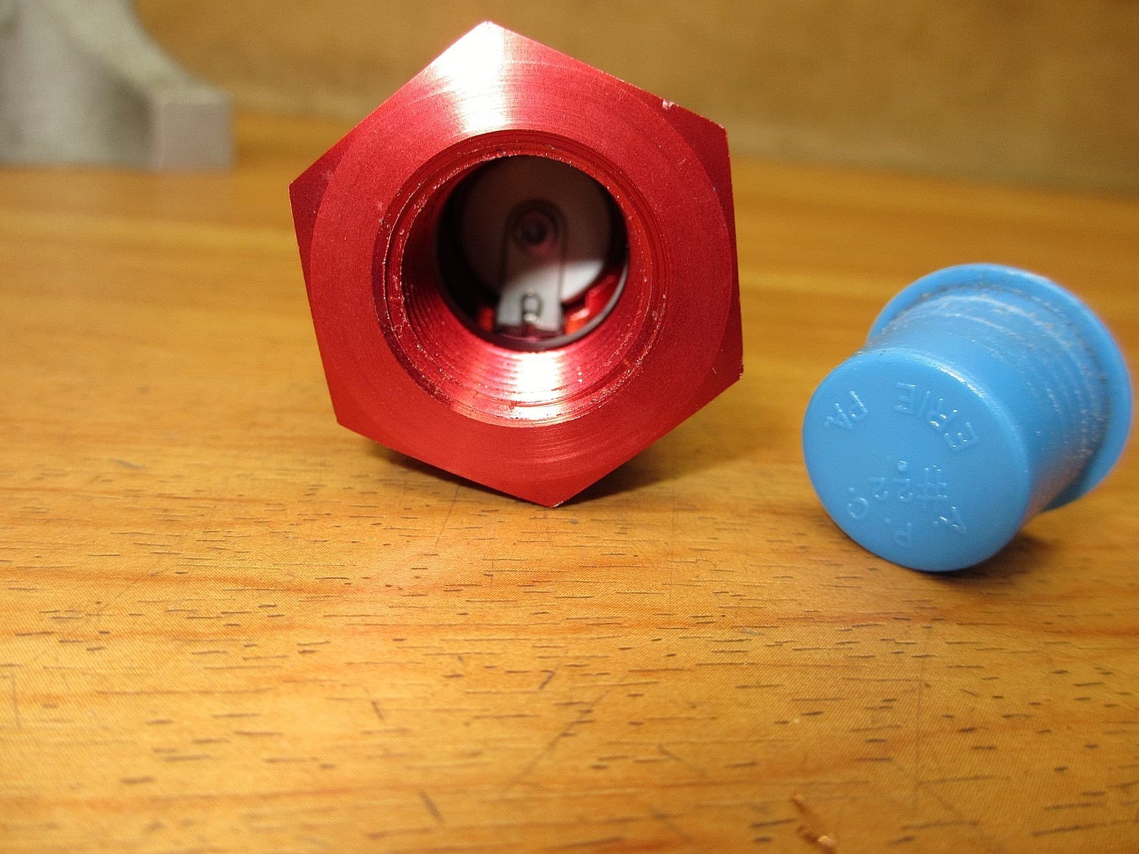 Parker 583-1/2D1 *NEW OLD STK* Swing Check Valve Aluminum 4