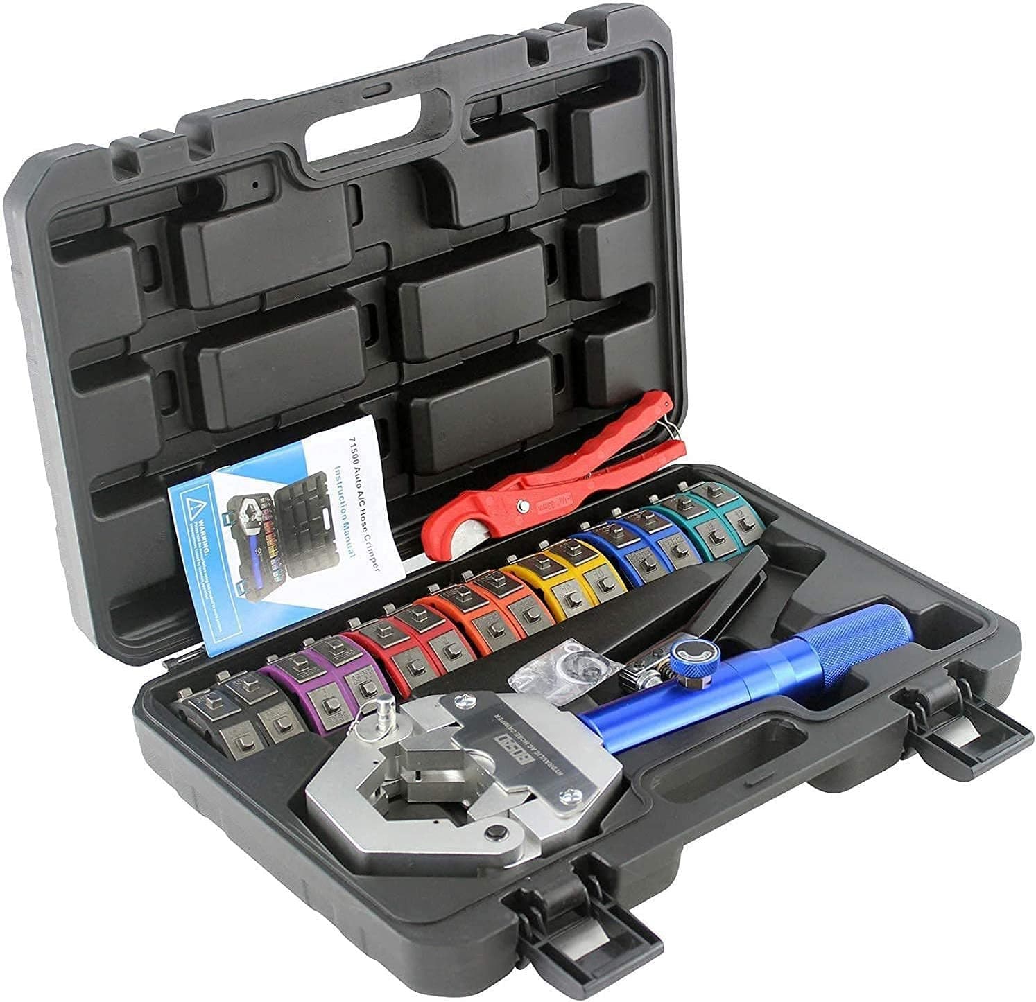 Kit De Engarzado Manguera Herramienta Reparacion Hidraulica Manual Engarzador AC 6