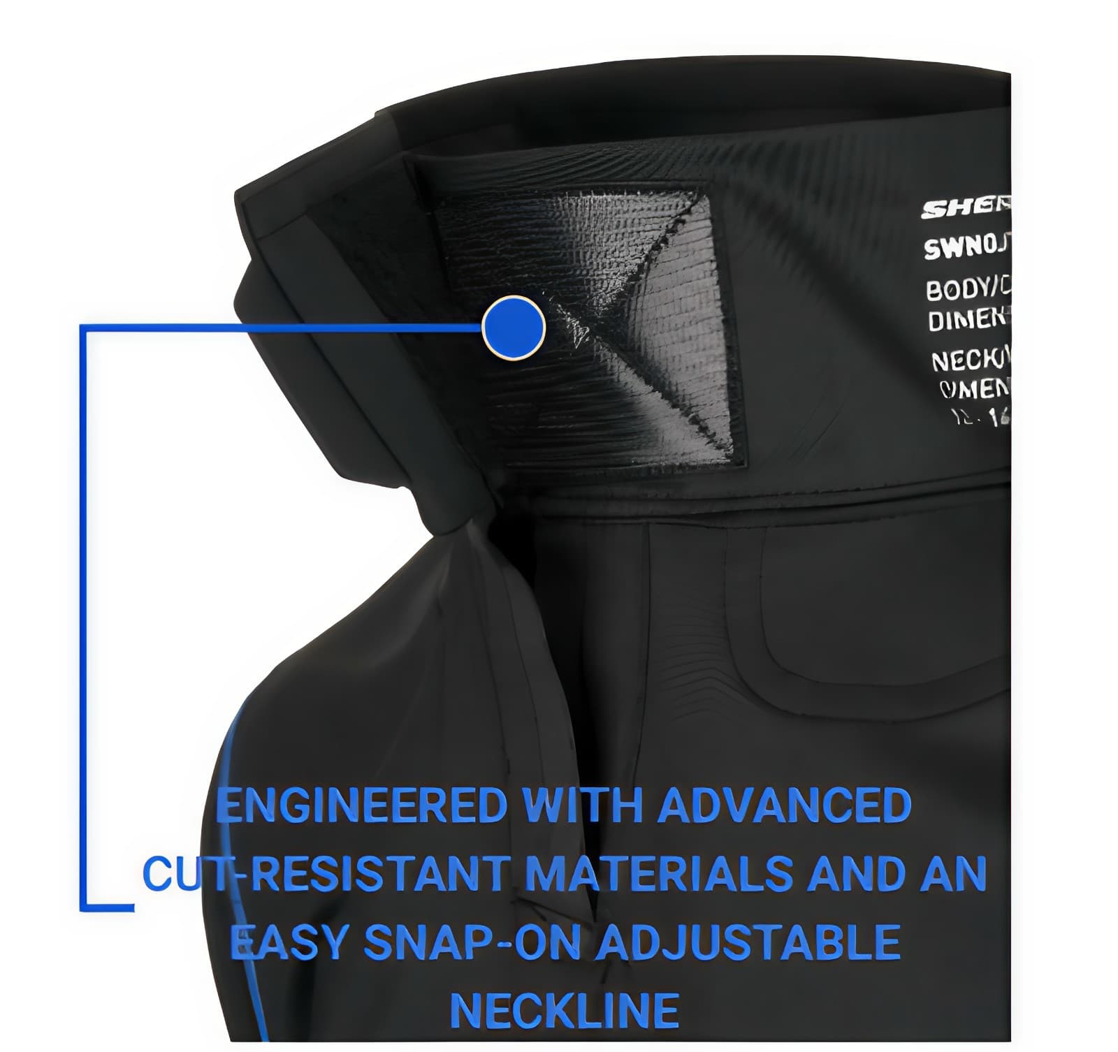 Sherwood Cut-Resistant Neck Guard Long Sleeve Baselayer - Kids & Men 6