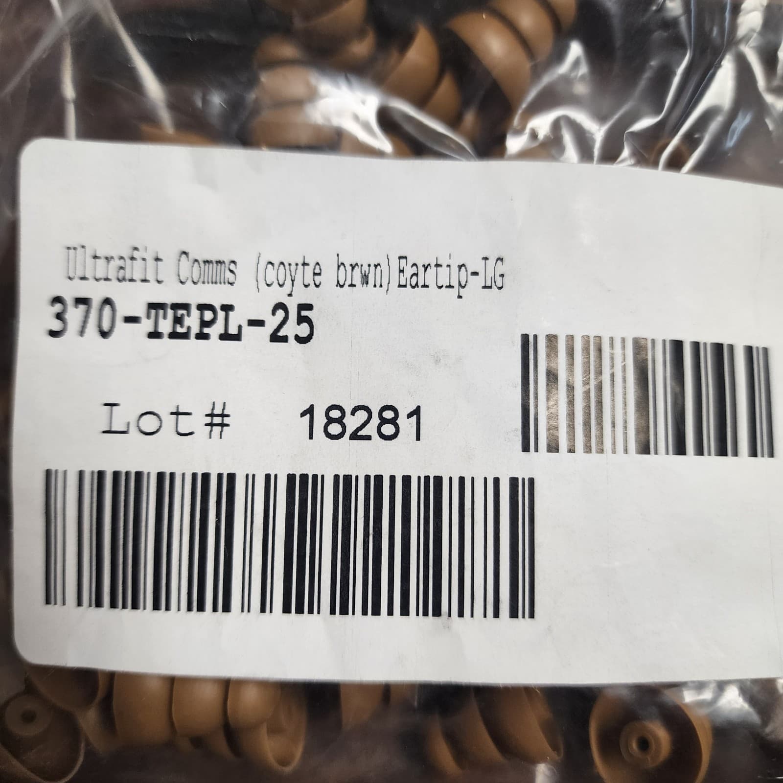 3M PELTOR UltraFit Communication Tip Replacement, Large 3