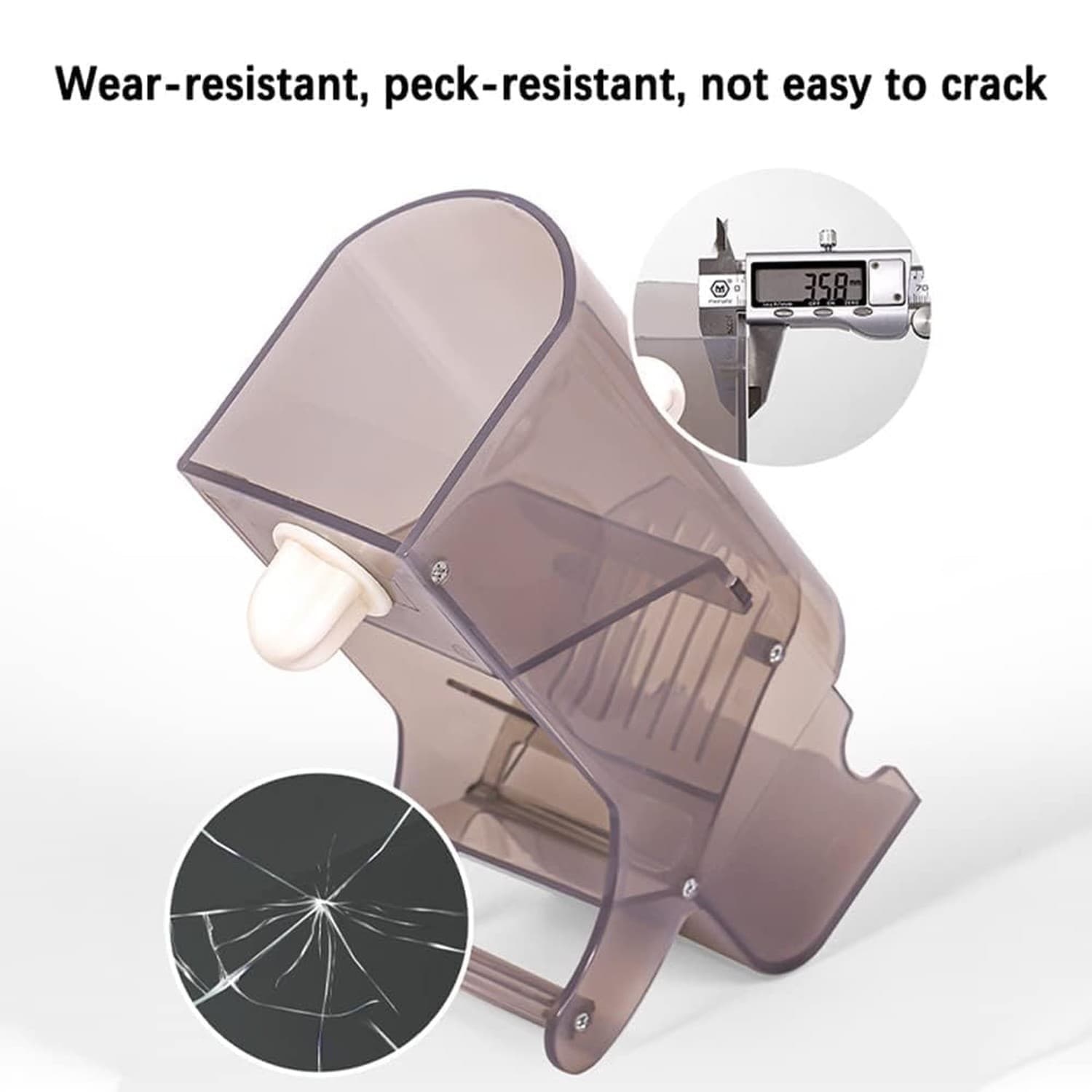 Automatic Bird Feeder No-Mess Bird Feeder Parrot Feeder Cage Accessories for ... 4