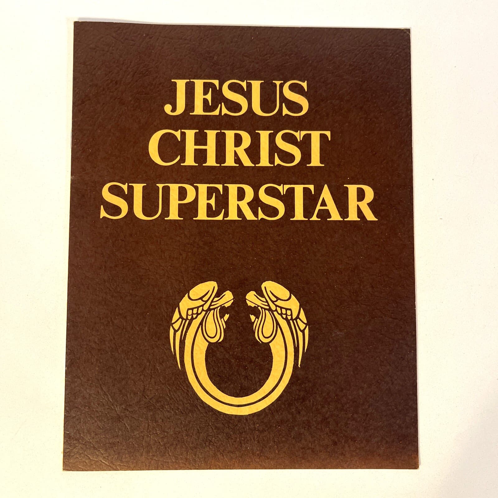 Vintage Program 1977 Jesus Christ Superstar Alemany Summer Theater Rock Opera