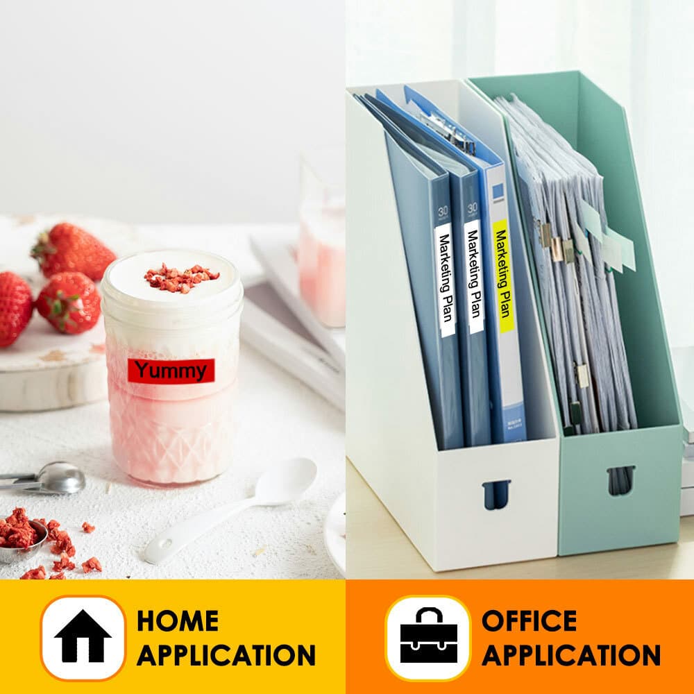 3PK Compatible TZ641 TZe-641 Black on Yellow Label Tape for Brother PT-2600 0.7" 5