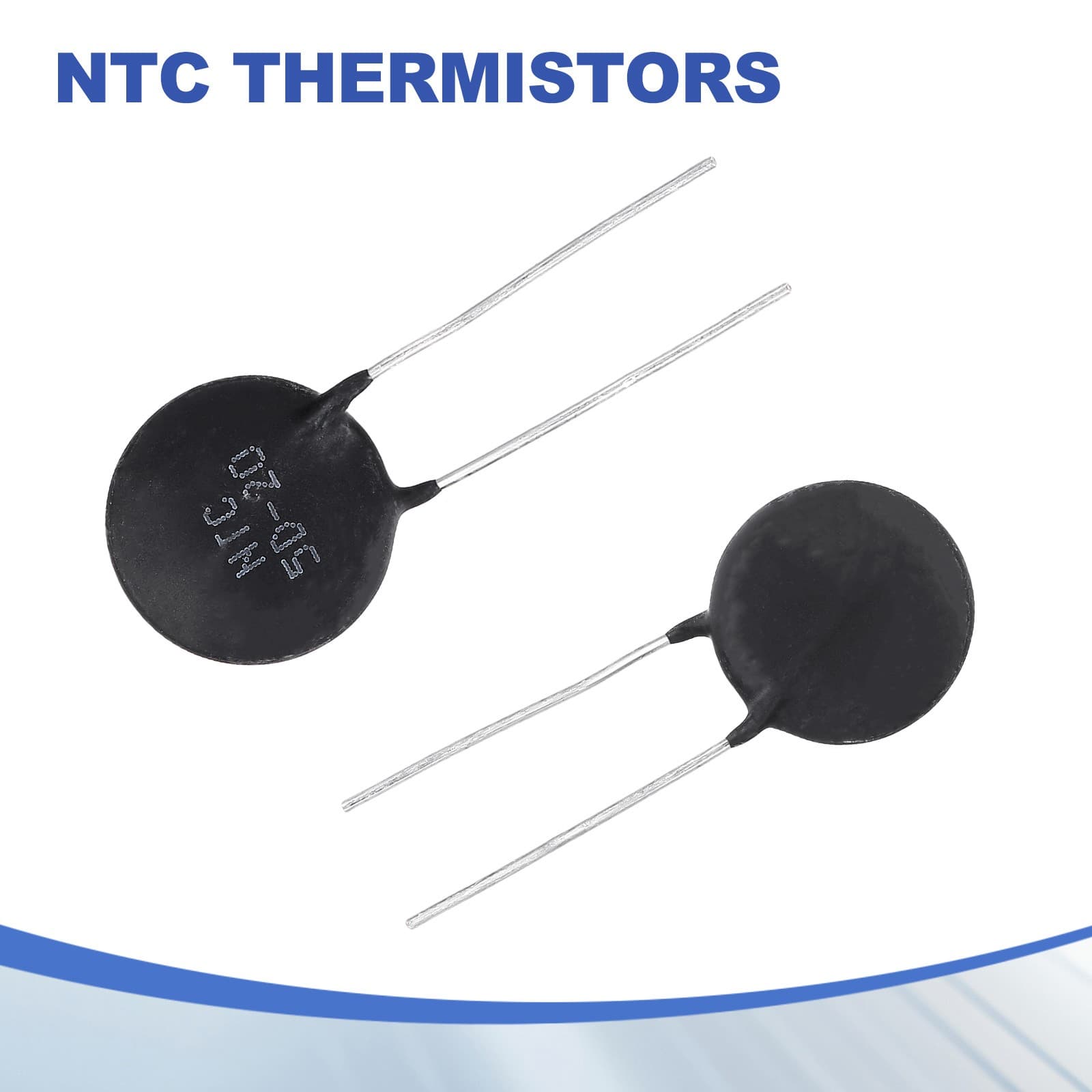 20 Pcs NTC 5D-20 5 Ohm MF72 Negative Temperature Coefficient Thermistor 3