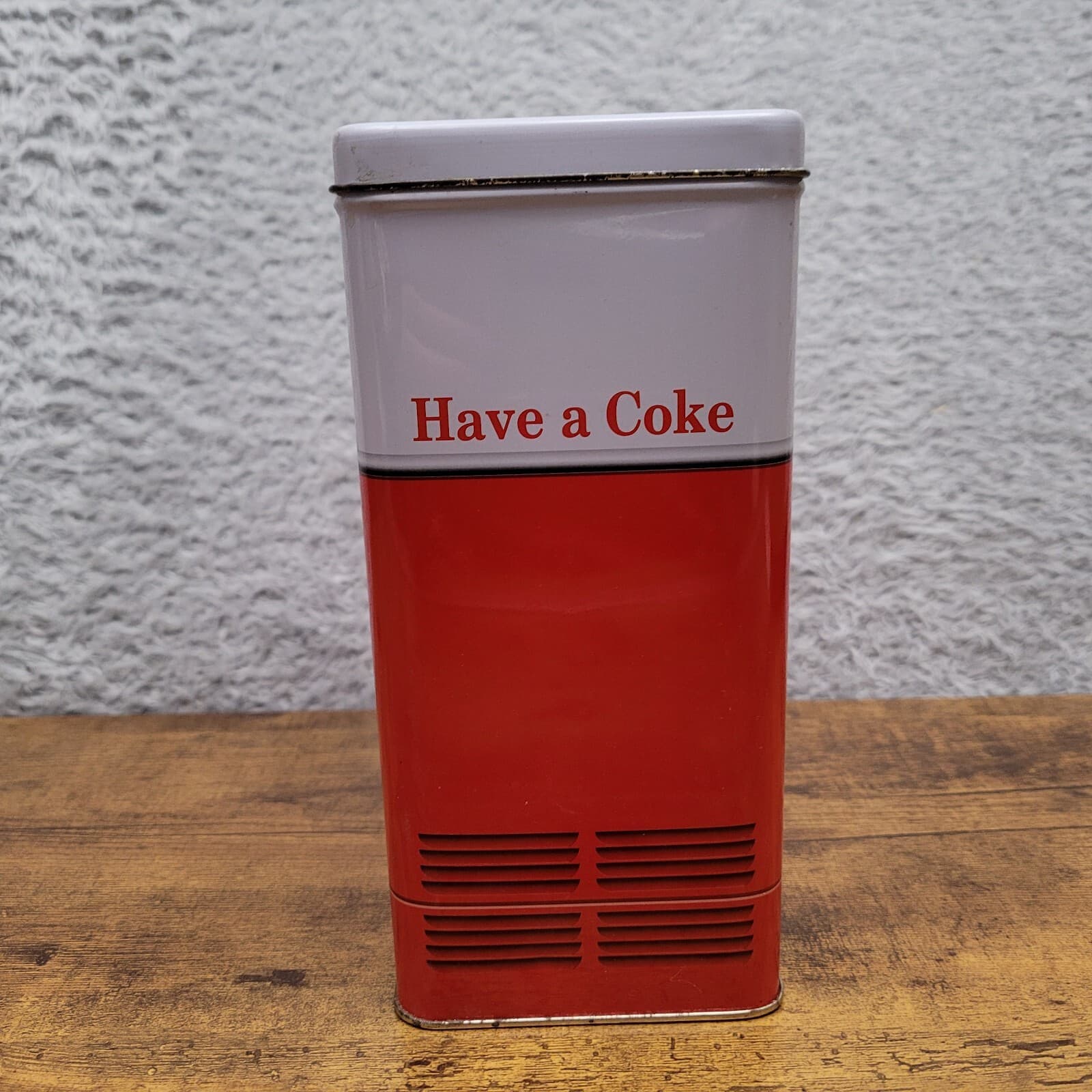 COCA-COLA Beverage Coke Bottle Vending Machine Vintage 1997 Collectible Tin Box 3