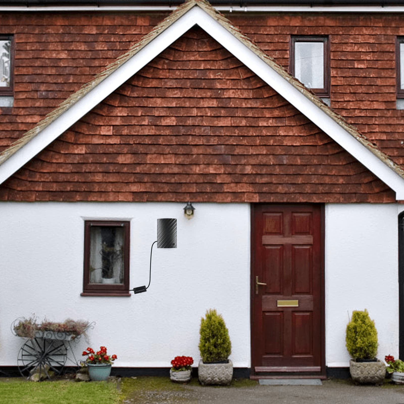 5600 Miles Digital TV Antenna 1080P 4K Waterproof HDTV Amplified Outdoor Indoor 4