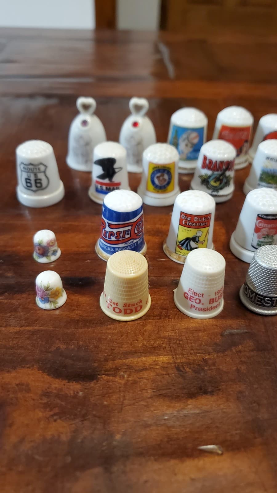 Vintage Thimbles Lot Of 64 **Very Nice** 5
