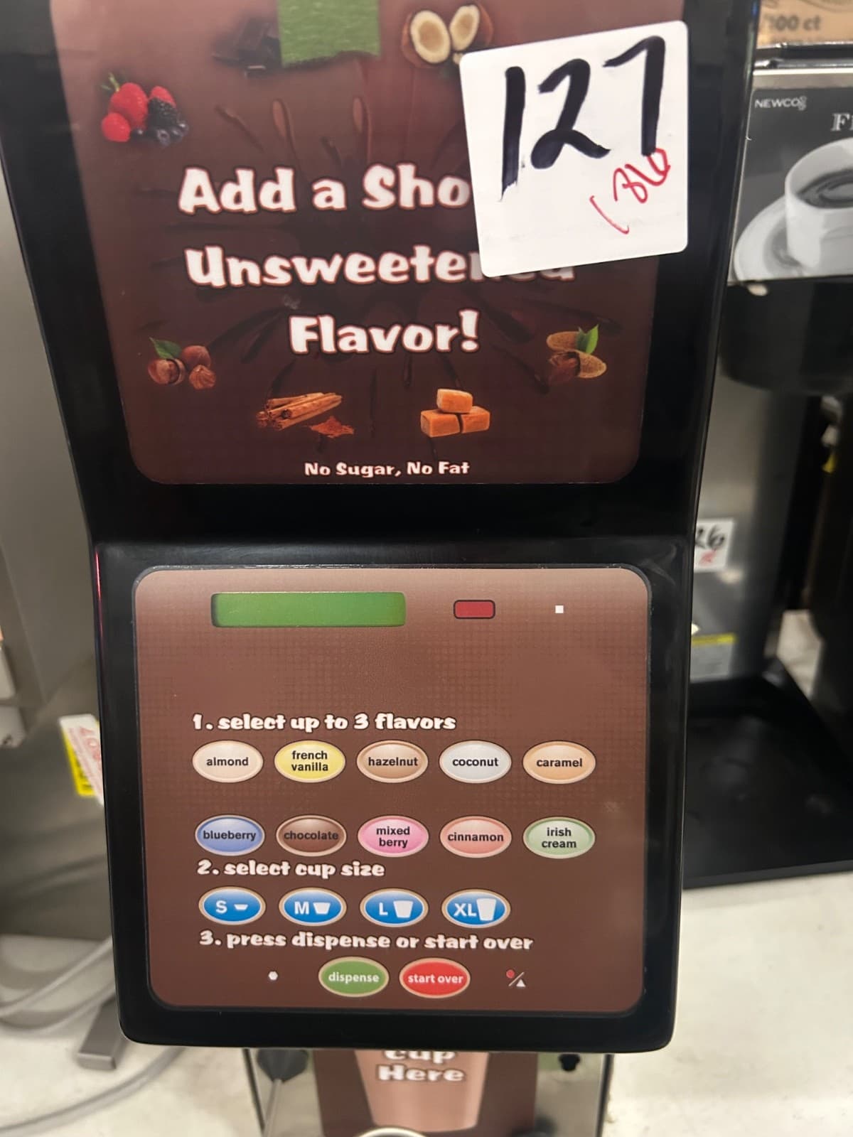 Sure Shot refrigerated Flavor dispenser Brand New In Box 1409 5C 2