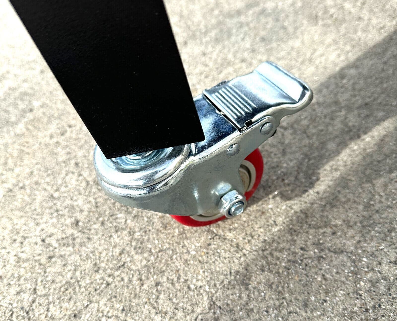 Heavy Duty 18" x 36" Steel Welding Table Cart 1200 lbs Capacity w/Swivel Casters 5