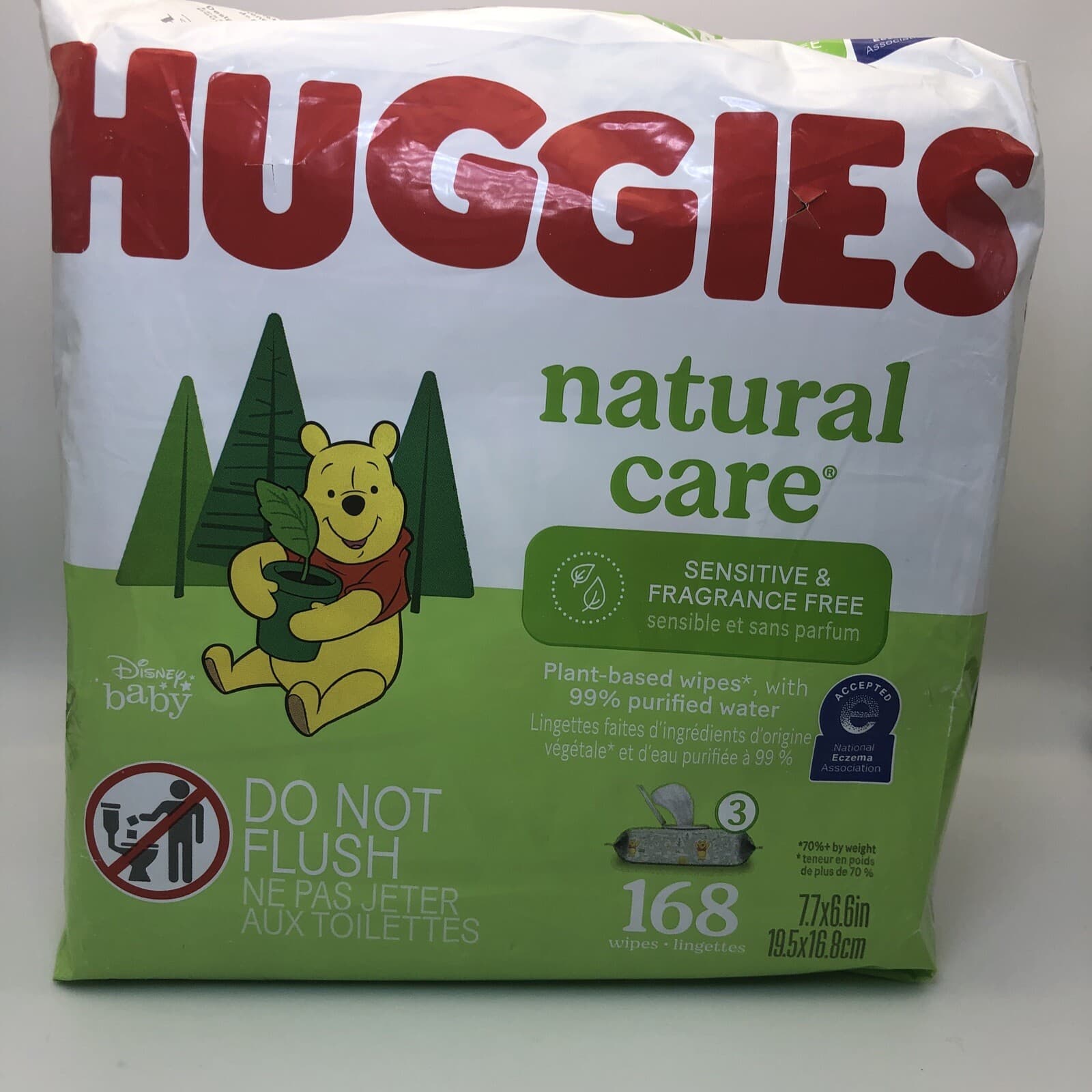 Huggies Wipes Lot 312ct Hypoallergenic Baby Natural Care Bundle 2