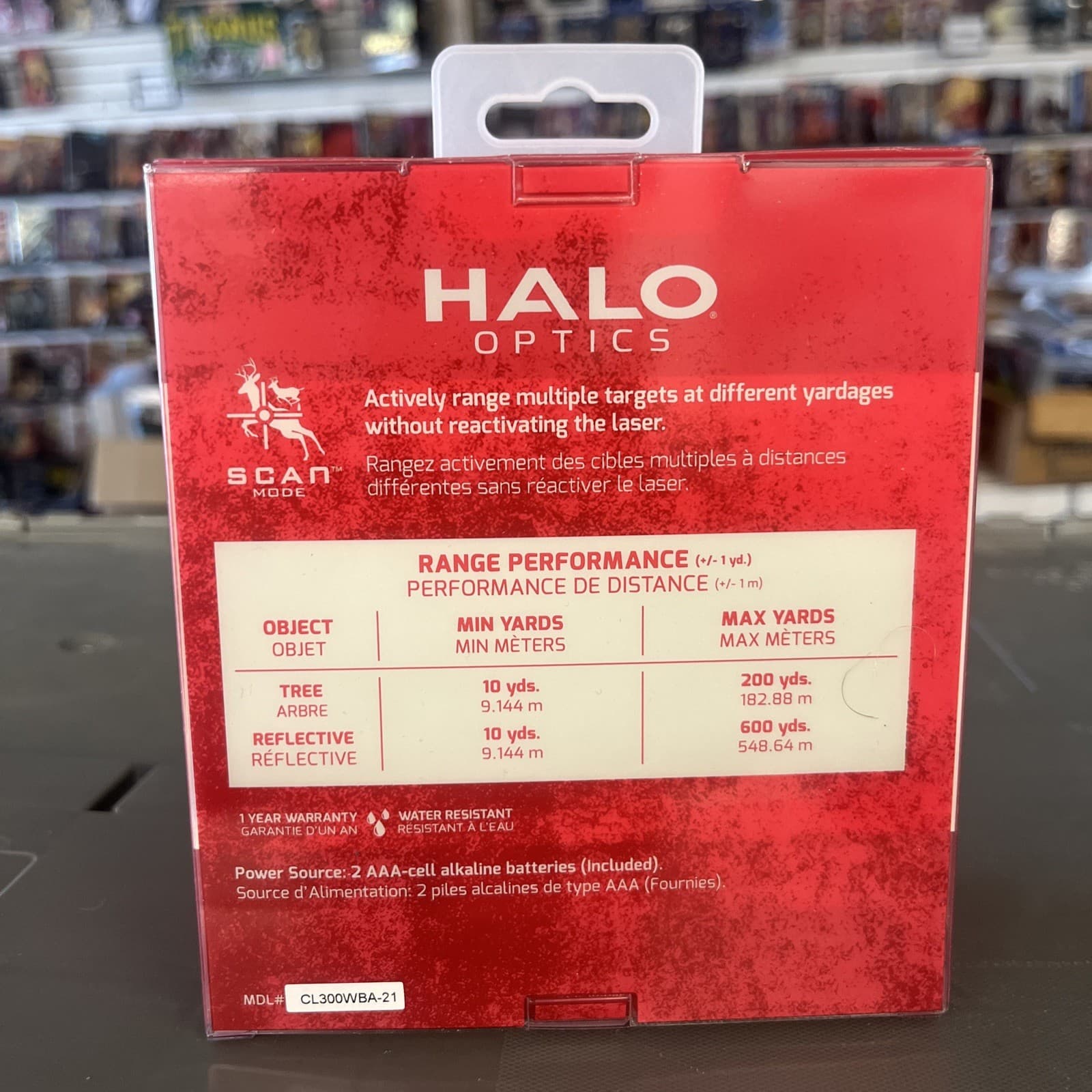 Halo Optics CL300WBA-21 Laser Rangefinder CL300  2