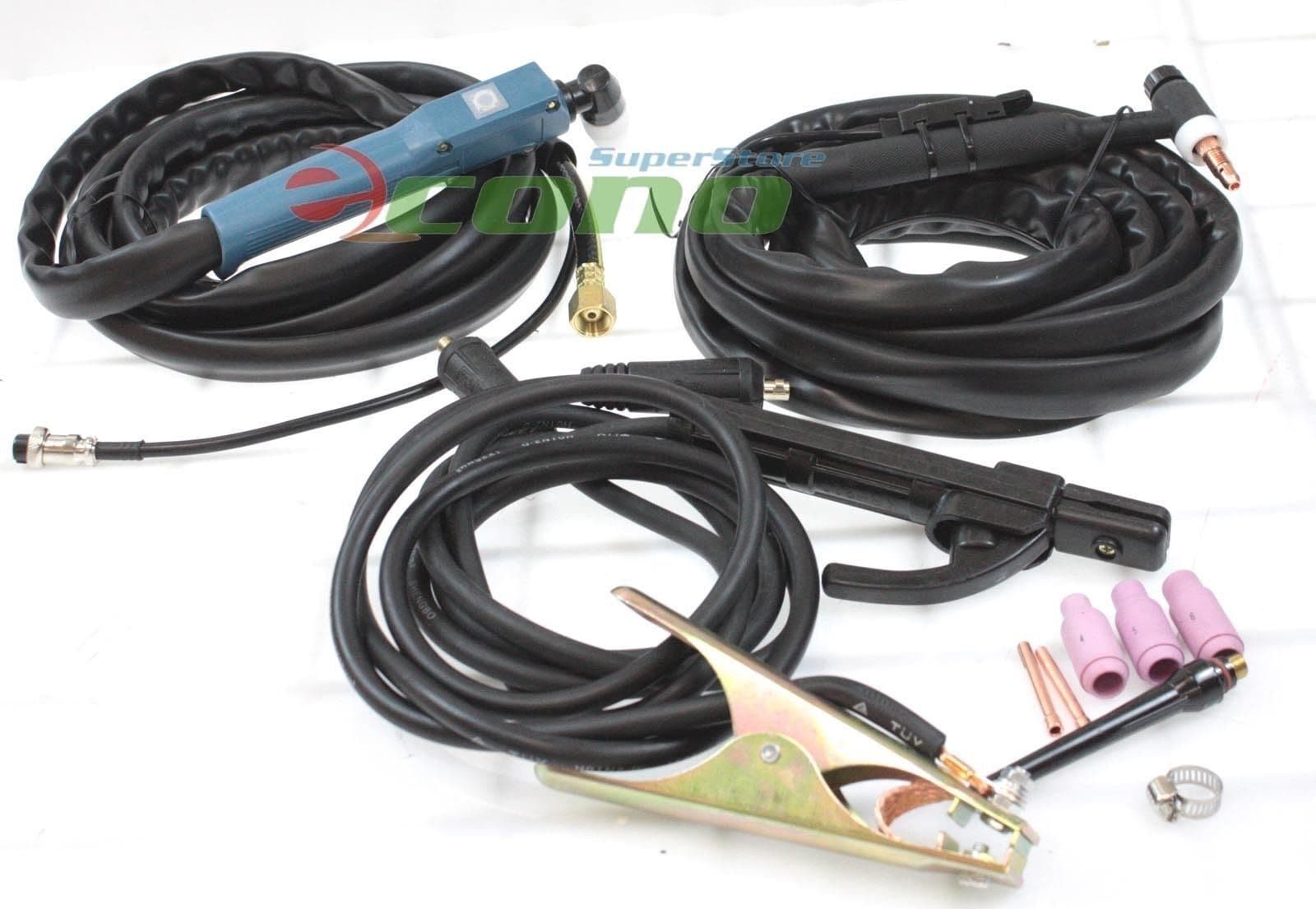 TIG Welding Gun & Plasma Cutting Torch Gun Air Regulator & MMA welder clamp