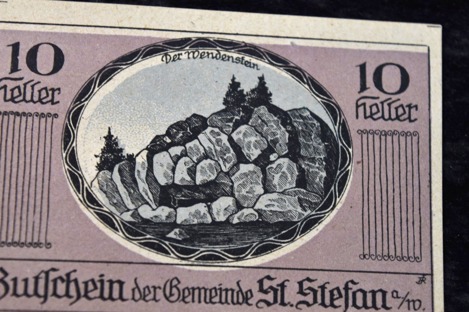AUSTRIA  1920-21  NOTGELD   ST STEPHAN +  LINZ 6