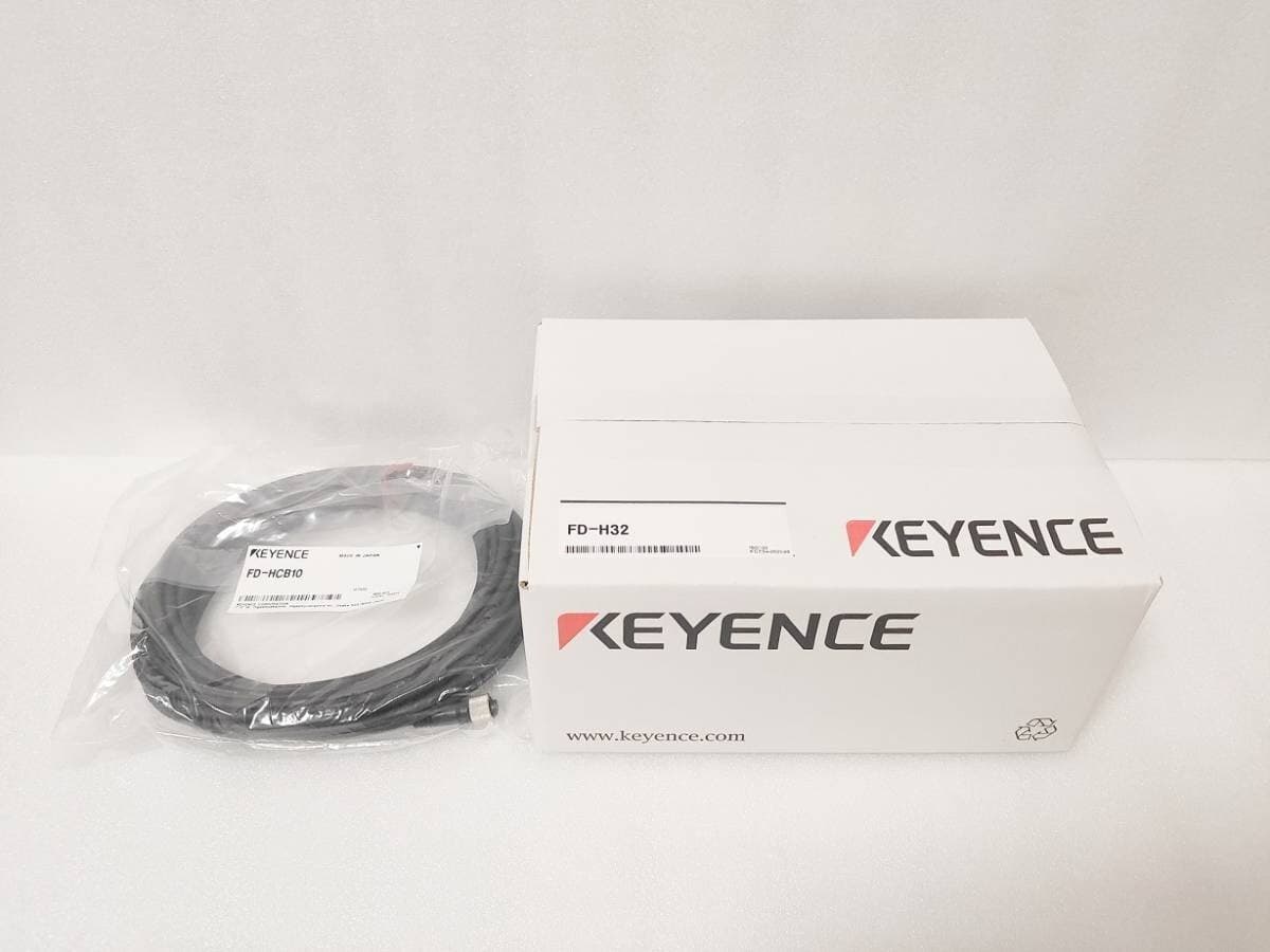 Keyence FD-H32 Clamp-on Flowmeter Sensor for 1"&1-1/4 Pipe w/Cable Priority Mail